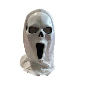 White over the head Scream mask